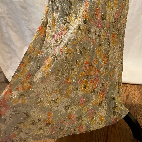 Vintage Y2K beaded cowl gown 🤍 - Picture 5 of 8